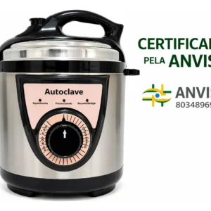 Autoclave Lunaslim Rosa 5lt Manicure Estetica Anvisa 110