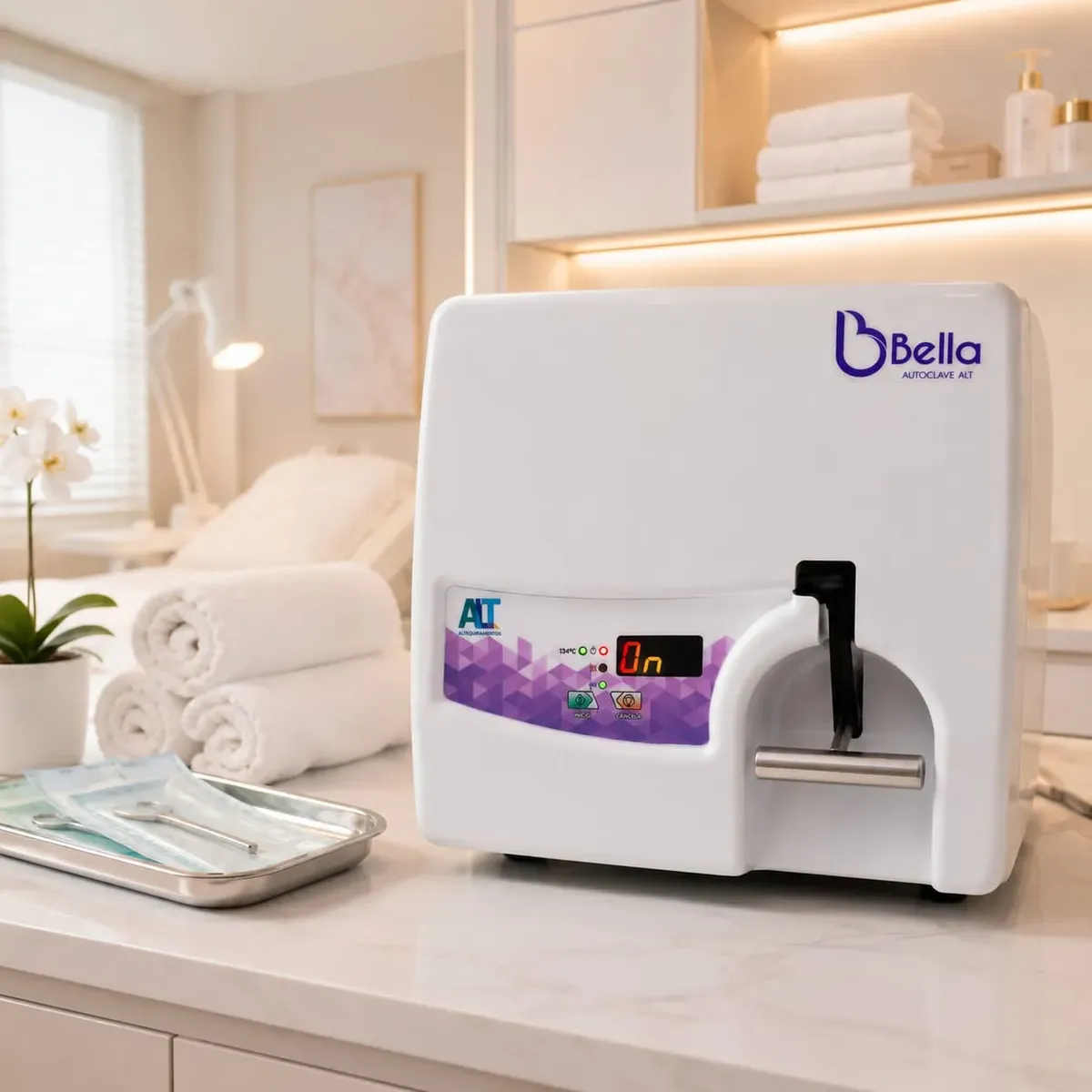 AUTOCLAVE ALT BELLA 5 LITROS – COMPACTA, AUTOMÁTICA E BIVOLT